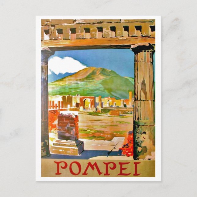 Pompei, archäologische Stätte, Italien Postkarte (Vorderseite)
