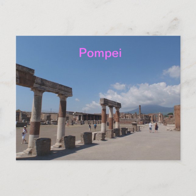 Pompei Postkarte (Vorderseite)