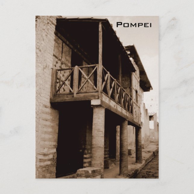 Pompei Postkarte (Vorderseite)