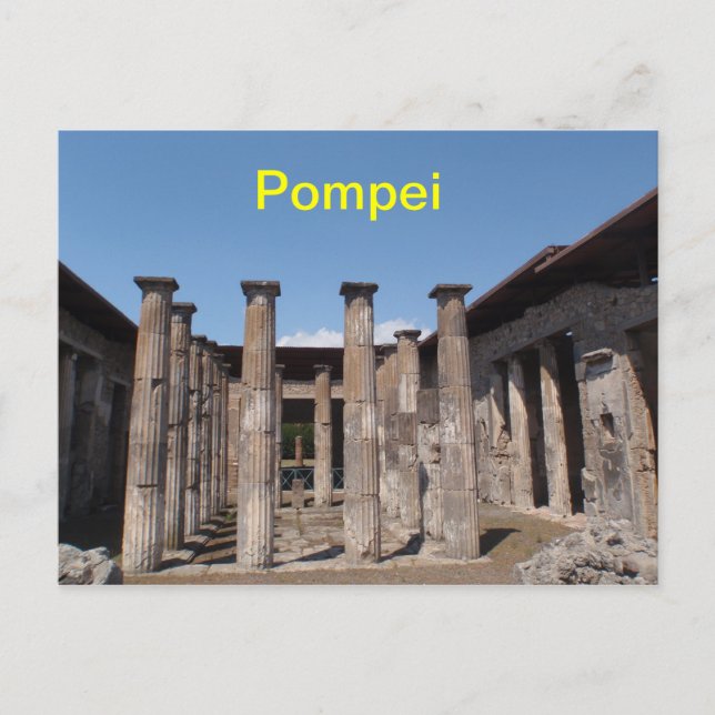 Pompei Postkarte (Vorderseite)