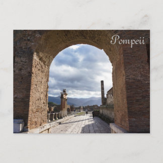 Pompeii Arch Postcard Postkarte