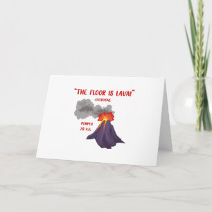 Pompeii der Boden ist Lava Karte