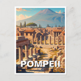 Pompeii Italien Monte Vesuvius Reisen Postkarte