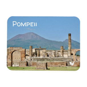 Pompeii Kühlschrankmagnet von Velvet Escape Magnet