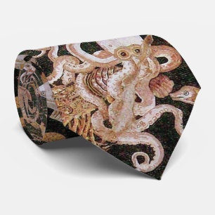 POMPEII-SAMMLUNG / OZEAN - MEERESLEBENSZENE KRAWATTE