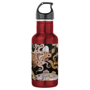 POMPEII-SAMMLUNG / OZEAN - MEERESLEBENSZENE, schwa Trinkflasche