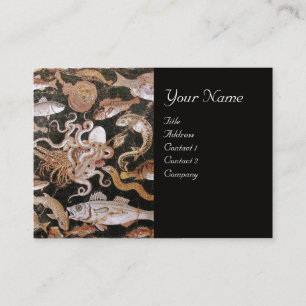 POMPEII-SAMMLUNG / OZEAN - MEERESLEBENSZENE VISITENKARTE