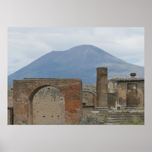 Pompeii-Vesuvius Poster (Vorne)