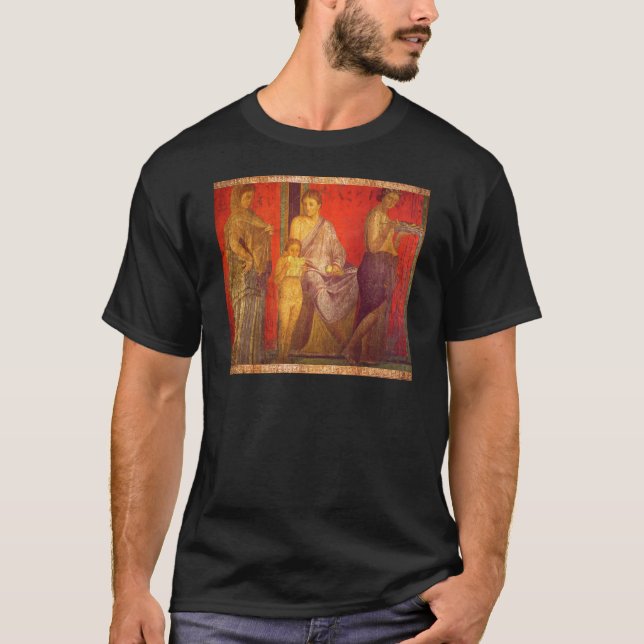 Pompeji-Fresko #2 (Landhaus der Geheimnisse) T-Shirt (Vorderseite)