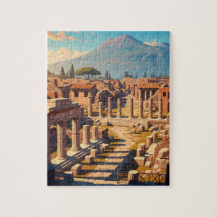 Pompeji Italien Mount Vesuv Reisen Puzzle
