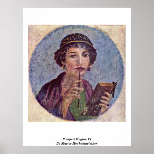 Pompeji-Region VI durch VorlagenHerkulaneischer Poster