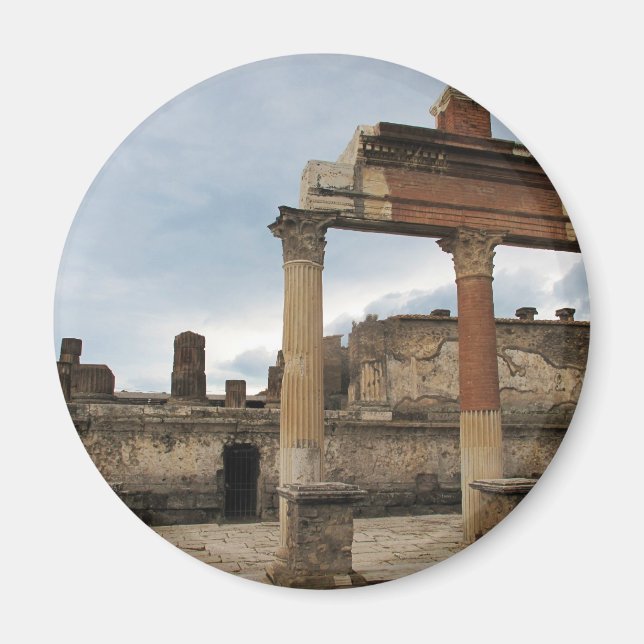 Pompeji - Restspalten der Arkade Magnet (Vorne)