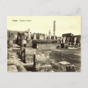 Pompeji, Tempel des Jupiter Postkarte