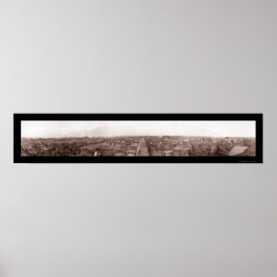 Pompeji zerstörte City Foto 1909 Poster