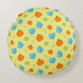 Pompoen Rundes Kissen