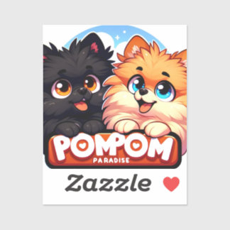 PomPomParadise Aufkleber