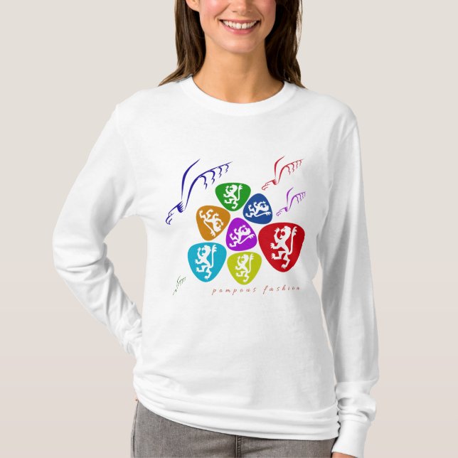 pompöse Mode T-Shirt (Vorderseite)