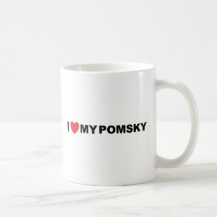 pomsky Liebe Tasse