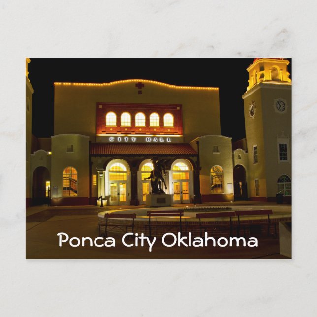 Ponca City 3 Postkarte (Vorderseite)