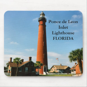 Ponce de Leon Inlet Leuchtturm, Florida Mauspad