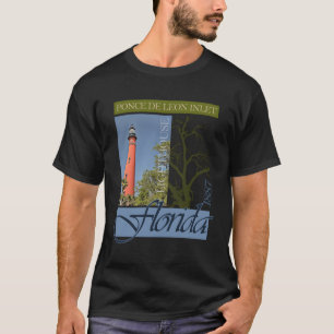 Ponce De Leon Inlet Lighthouse Florida 1887 T-Shirt