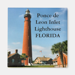 Ponce de Leon Inlet Lighthouse, Florida Magnet