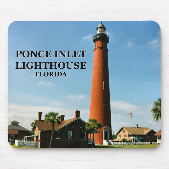Ponce de Leon Inlet Lighthouse, Florida Mousepad (Vorne)
