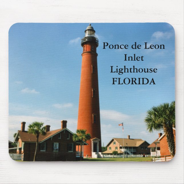 Ponce de Leon Inlet Lighthouse, Florida Mousepad (Vorne)