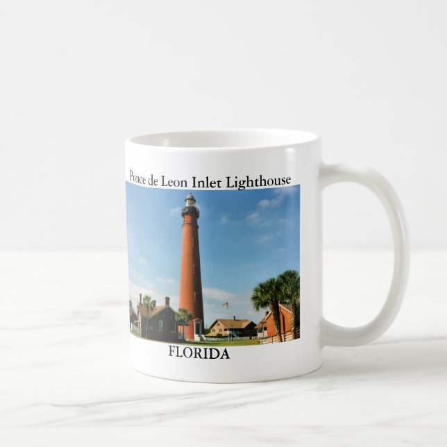 Ponce de Leon Inlet Lighthouse, Florida Tasse (Rechts)