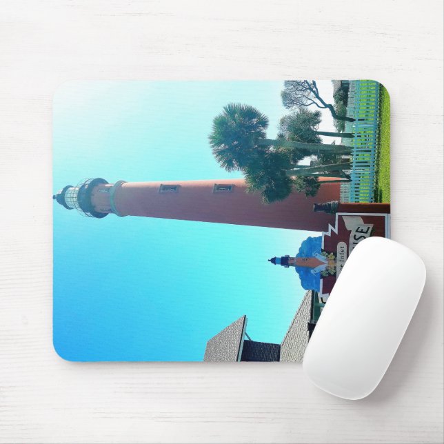 Ponce De Leon Inlet Lighthouse Mousepad (Mit Mouse)
