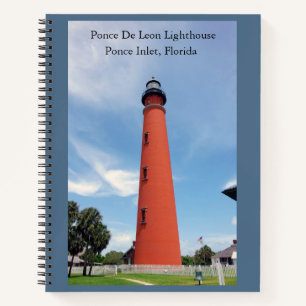 Ponce De Leon Lighthouse Notebook Notizbuch