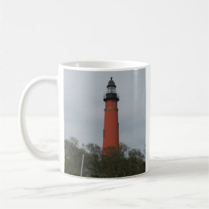 Ponce de Leon Lighthouse Über den Bäumen Tasse