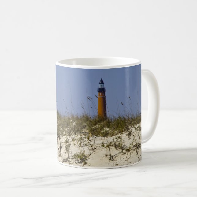 Ponce Inlet Lighthouse Florida Beach Nautic Kaffeetasse (VorderseiteRechts)