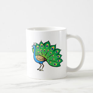 Ponce Pfau Tasse