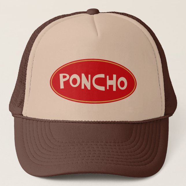 "PONCHO" Trucker Hat Truckerkappe (Vorderseite)