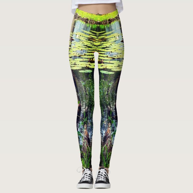 Pond Camouflage Look Pneumatophos Leggings (Vorderseite)