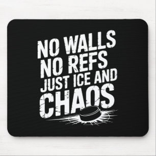 Pond Hockey Shinny Mousepad