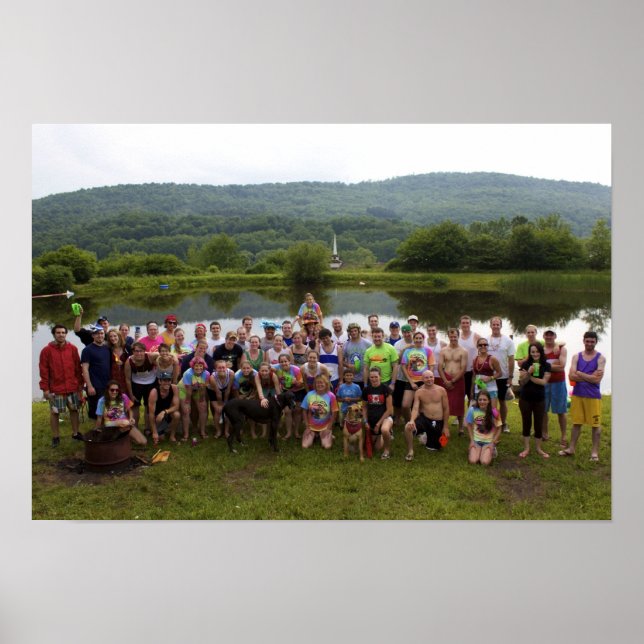 Pond Mile 4 Group Foto Poster (Vorne)