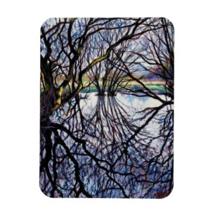 Pond Reflections 2009 Magnet