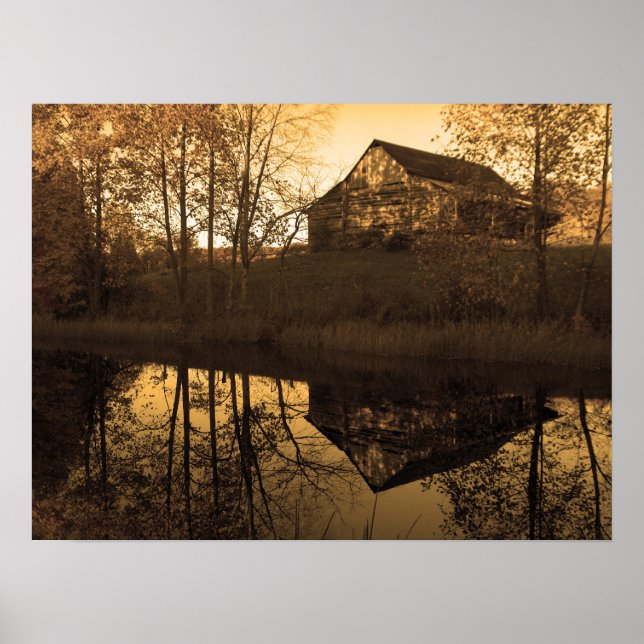 Pond Reflections Poster (Vorne)