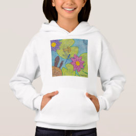 Pond Scene (weiß) - Girl's Hoodie