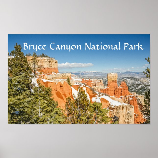 Ponderosa Point, Nationalpark Bryce Canyon Poster (Vorne)