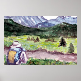 PONDEROSA SPIELT VON HARRIET DAVIDSOHN - KÜNSTLER POSTER