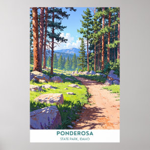 Ponderosa Staat Park, Idaho Poster