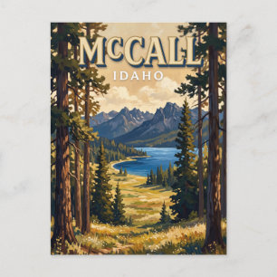 Ponderosa State Park McCall Idaho Postkarte