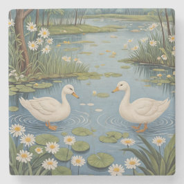 Pondseitige Ruhe Steinuntersetzer