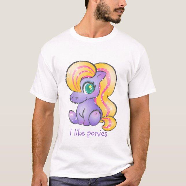 poney T-Shirt (Vorderseite)