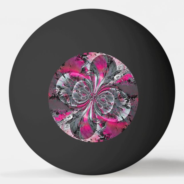 Pong-Ball mit gemischten Signalen Tischtennisball (Vorderseite)