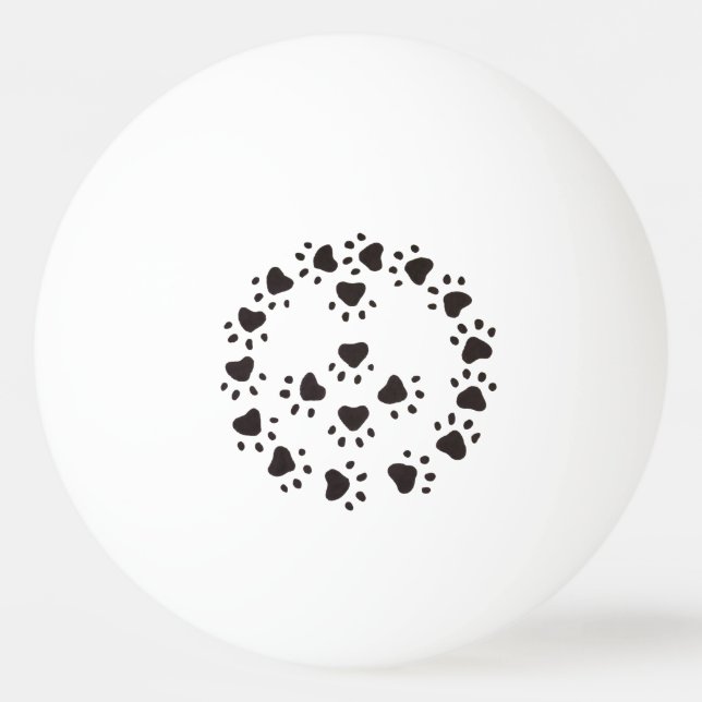 Pong-Ball Tischtennisball (Vorderseite)