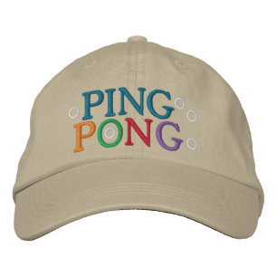 PONG BESTICKTE KAPPE